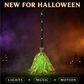📢📢50% OFF !! ⏰Halloween Electric Witch Broom Decoration