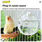 📢📢50% OFF !! ⏰Clear Hanging Bird Drinker with Copper Pin