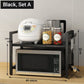 📢📢50% OFF !! ⏰Expandable Microwave Oven Rack with Hooks