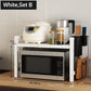 📢📢50% OFF !! ⏰Expandable Microwave Oven Rack with Hooks