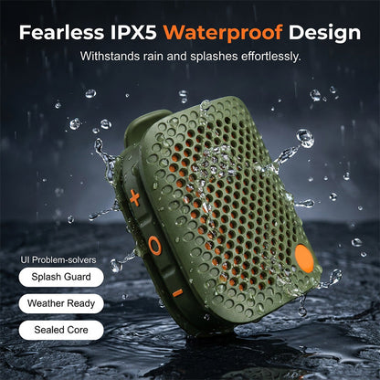 📢📢40% OFF !! ⏰Portable Bluetooth Speaker with TWS Stereo IPX5 Waterproof Mini Wireless Speaker