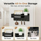 📢📢50% OFF !! ⏰Wall-Mounted Mail and Key Holder with Shelf