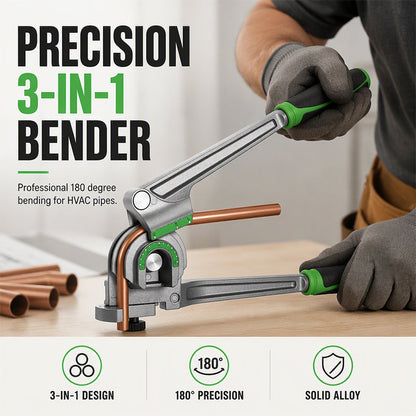 📢📢40% OFF !! ⏰3-in-1 Manual Tubing Bender