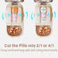 📢📢50% OFF !! ⏰Portable Pill Box With Cutter