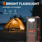 📢📢50% OFF !! ⏰20000mAh Solar Power Bank With LED Flashlight