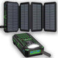 📢📢50% OFF !! ⏰20000mAh Solar Power Bank With LED Flashlight