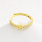 📢📢50% OFF !! ⏰Minimalist Adjustable Initial Ring for Women