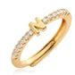 📢📢50% OFF !! ⏰Minimalist Adjustable Initial Ring for Women