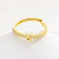 📢📢50% OFF !! ⏰Minimalist Adjustable Initial Ring for Women