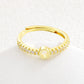 📢📢50% OFF !! ⏰Minimalist Adjustable Initial Ring for Women