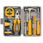 📢📢50% RABATT !!⏰Portable 24-Piece Household Tool Kit – Storage Case Included, Hammer, Screwdriver, Pliers, Tape Measure & Bits for DIY Home Repairs
