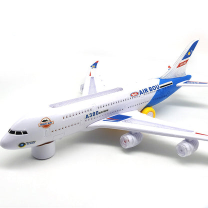 📢📢50% OFF !! ⏰Electric Model Aircraft with Sound and LED Lights