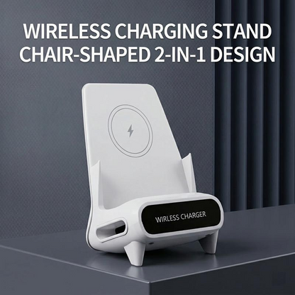 📢📢50% OFF !! ⏰Chair-Shaped 15W Wireless Charging Stand