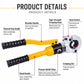 📢📢50% OFF !! ⏰Hydraulic Pipe Crimping Tool