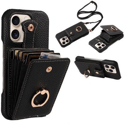 📢📢50% OFF !! ⏰Crossbody Wallet Phone Case