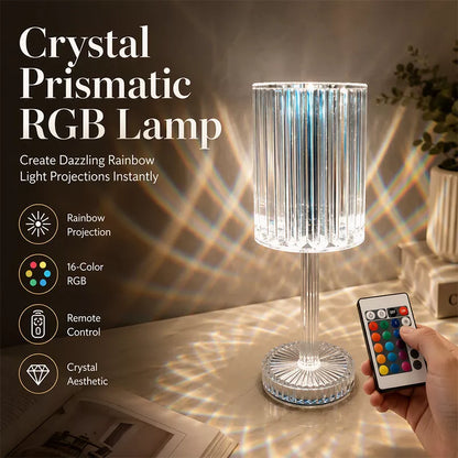 💎 LIMITED‑TIME 50% OFF! ✨ Touch Control Rose Crystal Lamp – Luxurious, Romantic, Gift‑worthy 🌙