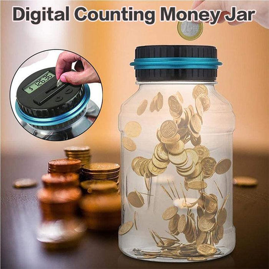 📢📢50% OFF !! ⏰Digital Money Box with Auto Coin Counting – Tracks Savings, Sets Targets & Makes Saving Fun for Kids & Adults. Over 9,584 Smart Savers!✨