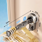 📢📢50% OFF !! ⏰Foldable Telescopic Suction-Cup Hanger Rack