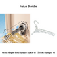 📢📢50% OFF !! ⏰Foldable Telescopic Suction-Cup Hanger Rack
