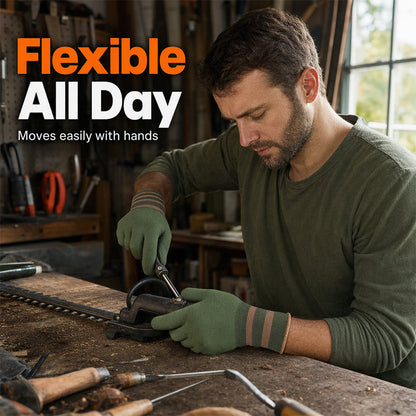 📢📢50% OFF !! ⏰Flexible Breathable Non-Slip Work Gloves