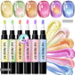 Glitter Cat Eye Nail Polish Pen Set