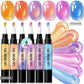 Glitter Cat Eye Nail Polish Pen Set