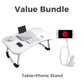 📢📢50% OFF !! ⏰Foldable Laptop Bed Table with Cup Holder