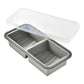 Silicone Divided Meal Prep Container with Lid