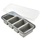 Silicone Divided Meal Prep Container with Lid