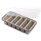Silicone Divided Meal Prep Container with Lid