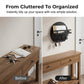 📢📢50% OFF !! ⏰Wall Mount Key Holder with Shelf & Hooks