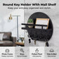 📢📢50% OFF !! ⏰Wall Mount Key Holder with Shelf & Hooks