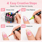 📢📢50% OFF !! ⏰24 Colors Dual Ended Nail Art Pens Set