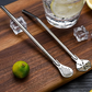 304 Stainless Steel 2-in-1 Straw Spoon