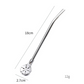 304 Stainless Steel 2-in-1 Straw Spoon