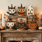 📢📢50% OFF !! ⏰Vintage Wooden Halloween Desktop Ornaments