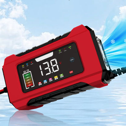 📢📢40% OFF !! ⏰12V 6A Smart Car Battery Charger with LCD Display