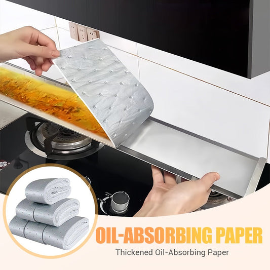 📢📢50% OFF !! ⏰Thickened Oil-Absorbing Paper for Range Hood