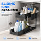 📢📢40% OFF !! ⏰2-Tier Under Sink Organizer with Hooks
