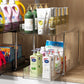 📢📢40% OFF !! ⏰2-Tier Under Sink Organizer with Hooks