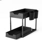 📢📢40% OFF !! ⏰2-Tier Under Sink Organizer with Hooks