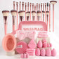 📢📢50% OFF !! ⏰All-in-One Makeup Brush & Sponge Set