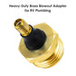 Heavy-Duty Brass Blowout Adapter for RV Plumbing
