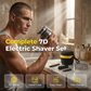 7-Blade Electric Shaver with LED Display