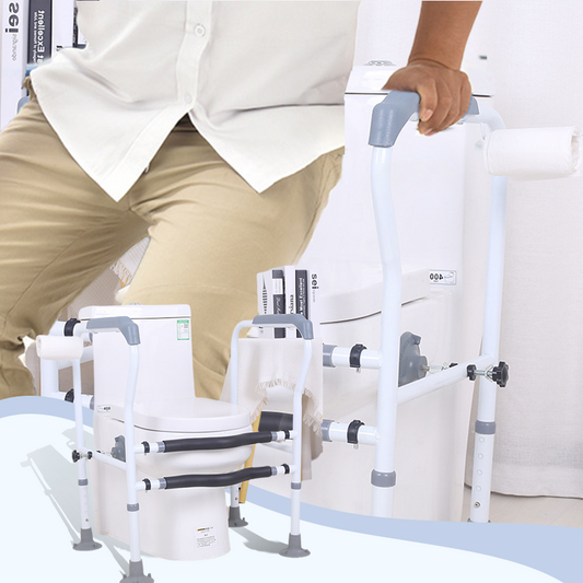 📢📢40% OFF !! ⏰Toilet Safety Rails for Seniors
