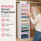 5-Shelf Hanging Closet Organizer