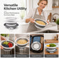 📢📢40% OFF !! ⏰3-Piece Collapsible Colander Set with Draining Base