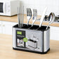 📢📢50% OFF !! ⏰Space-Saving Stainless Steel Kitchen Utensil Holder