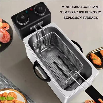📢📢40% OFF !! ⏰4L Electric Deep Fryer with Basket