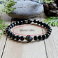📢📢50% OFF !! ⏰Elegance Black Obsidian Beaded Bracelet